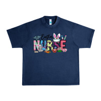 Navy easter nurse Urban Heavy Tee - CowhideDigitalArt