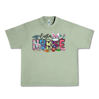 Oil Green easter nurse Urban Heavy Tee - CowhideDigitalArt
