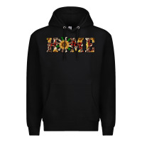 Black christmas home with windmill Premium Hoodie - RanaPortraitStore