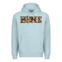 Blue Mist christmas home with windmill Premium Hoodie - RanaPortraitStore