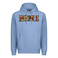 Colony Blue christmas home with windmill Premium Hoodie - RanaPortraitStore