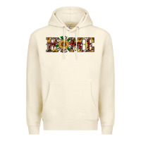 Sandshell christmas home with windmill Premium Hoodie - RanaPortraitStore
