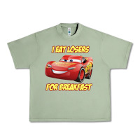 Oil Green movie cartoon cars Urban Heavy Tee - DesigneFamous