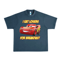 Midnight Navy movie cartoon cars Urban Heavy Tee - DesigneFamous