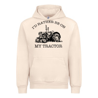 Sandshell I D Rather Be On My Tractor Urban Hoodie - Bettercallsaul