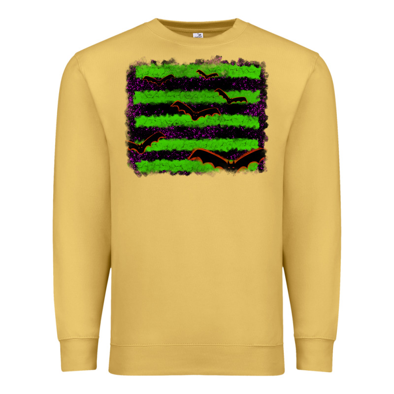 Halloween With Bat Backround Premium Sweatshirt by RanaPortraitStore | Teevron