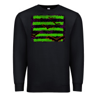 Black halloween with bat backround Premium Sweatshirt - RanaPortraitStore