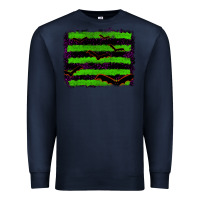 Navy halloween with bat backround Premium Sweatshirt - RanaPortraitStore