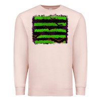Pale Pink halloween with bat backround Premium Sweatshirt - RanaPortraitStore
