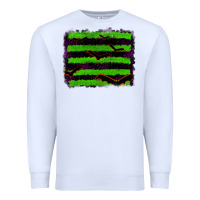 White halloween with bat backround Premium Sweatshirt - RanaPortraitStore