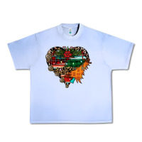 Grape Ice festive western christmas heart Urban Heavy Tee - CowhideDigitalArt