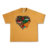 Peanut Butter festive western christmas heart Urban Heavy Tee - CowhideDigitalArt