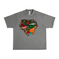 Tornado festive western christmas heart Urban Heavy Tee - CowhideDigitalArt