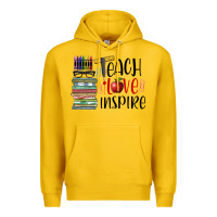 Lemon teach love inspire Premium Hoodie - BarkalooDesign