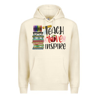 Sandshell teach love inspire Premium Hoodie - BarkalooDesign