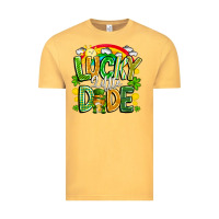 Vintage Mustard Lucky Little Dude Vintage Tee - CowhideDigitalArt