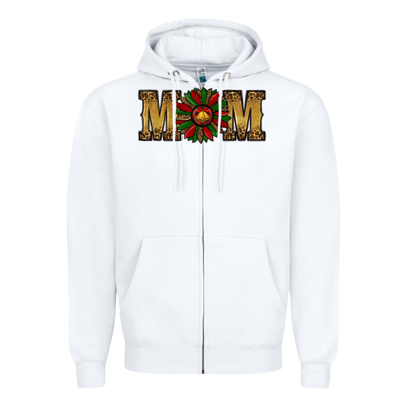 Christmas Mom (1) Zipper Hoodie by RanaPortraitStore | Teevron