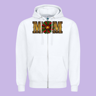 Christmas Mom (1) Zipper Hoodie Designed By Ranaportraitstore