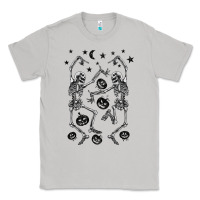 Moon Dust halloween dancing skeletons Classic Tee - BarkalooDesign