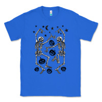 True Royal halloween dancing skeletons Classic Tee - BarkalooDesign