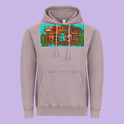 Brave Turquoise Leopard Cactus And Floral Arrow Licanse Plate Vintage Hoodie Designed By Artiststas
