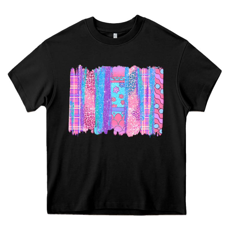 Pink Easter Brushstrokes Heavy Core Tee by BundleAndBundleShop | Teevron