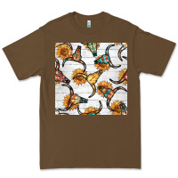 Cacao native american aztec seamless pattern 7 Premium Tee - BundleAndBundleShop