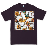 Plum native american aztec seamless pattern 7 Premium Tee - BundleAndBundleShop