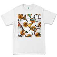 White native american aztec seamless pattern 7 Premium Tee - BundleAndBundleShop