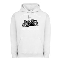Pigment Lunar Rock I'D Rather Be On My Tractor Urban Hoodie - Bettercallsaul