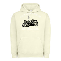 Pigment Pistachio I'D Rather Be On My Tractor Urban Hoodie - Bettercallsaul