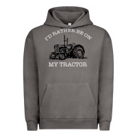 Pigment Tornado I'D Rather Be On My Tractor Urban Hoodie - Bettercallsaul