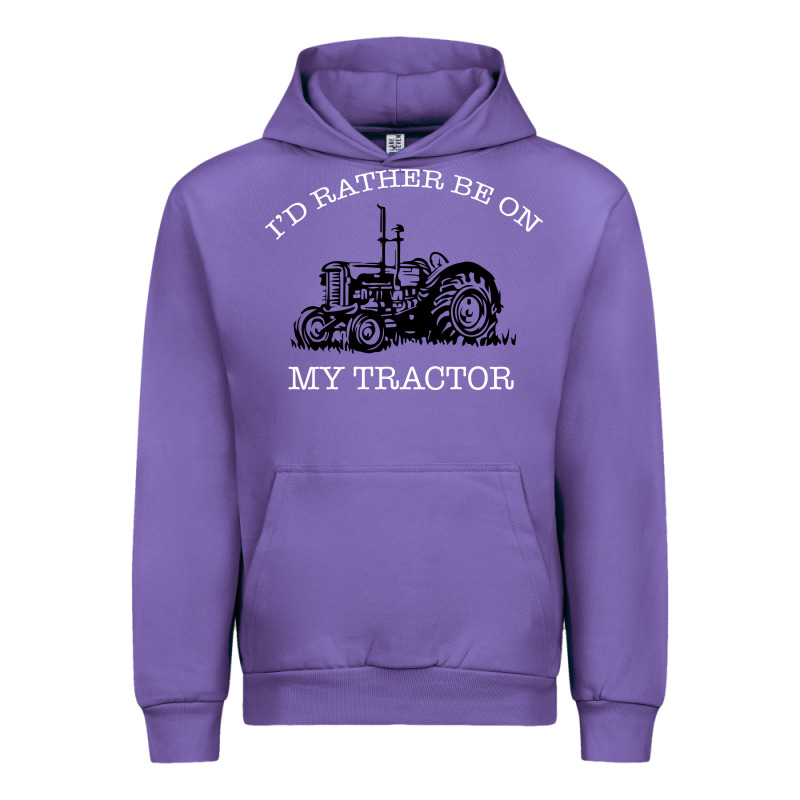 I'd Rather Be On My Tractor Urban Hoodie by Bettercallsaul | Teevron