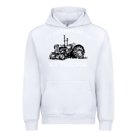 White I'D Rather Be On My Tractor Urban Hoodie - Bettercallsaul