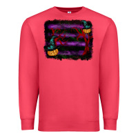 Cardinal halloween witch hat backround Premium Sweatshirt - RanaPortraitStore
