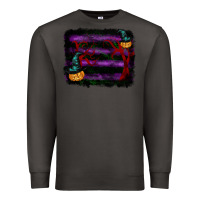 Smoke halloween witch hat backround Premium Sweatshirt - RanaPortraitStore