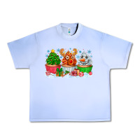 Grape Ice festive christmas cupcakes Urban Heavy Tee - CowhideDigitalArt