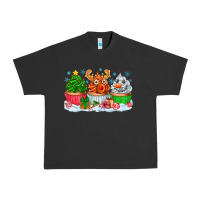 Pigment Black festive christmas cupcakes Urban Heavy Tee - CowhideDigitalArt