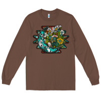 Chestnut aztec moon Long Sleeve Tee - SublimationCraftShop