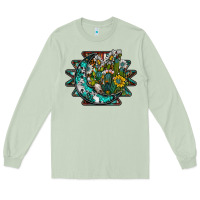 Matcha aztec moon Long Sleeve Tee - SublimationCraftShop