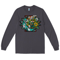 Smoke aztec moon Long Sleeve Tee - SublimationCraftShop