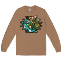 Toasted Coconut aztec moon Long Sleeve Tee - SublimationCraftShop