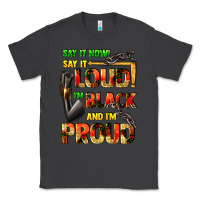 Smoke Say it now! say it loud! i'm black and i'm proud Classic Tee - FaDigitalArtStudio