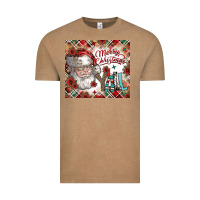 Vintage Coffee merry christmas y'all Vintage Tee - CowhideDigitalArt