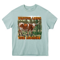 Arona whatever lassos your longhorn Heavy Core Tee - RanaPortraitStore