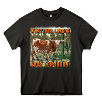 Asphalt whatever lassos your longhorn Heavy Core Tee - RanaPortraitStore