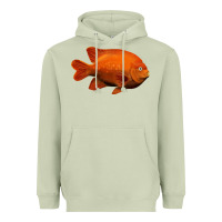 Matcha California Garibaldi Fish Heavyweight Hoodie - RanaPortraitStore