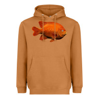 Meerkat California Garibaldi Fish Heavyweight Hoodie - RanaPortraitStore