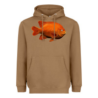 Toasted Coconut California Garibaldi Fish Heavyweight Hoodie - RanaPortraitStore
