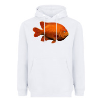 White California Garibaldi Fish Heavyweight Hoodie - RanaPortraitStore